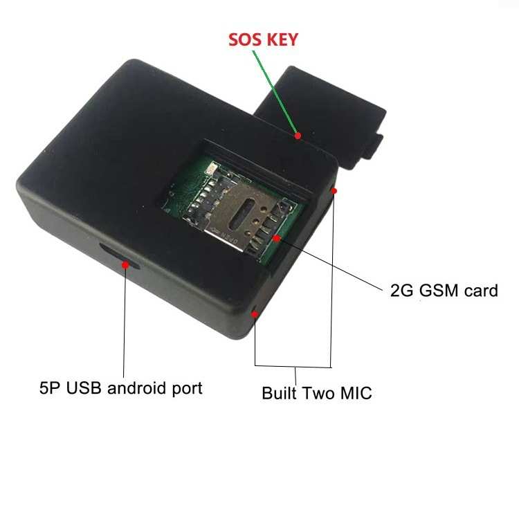 双咪头声控报警短信回复机器无声电话号码达5组绑定循环拨打拾音