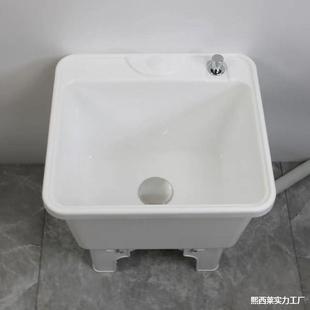 生方形墩布609阳台拖卫洗轻池阳池子池台家用台把塑拖便布池卫生