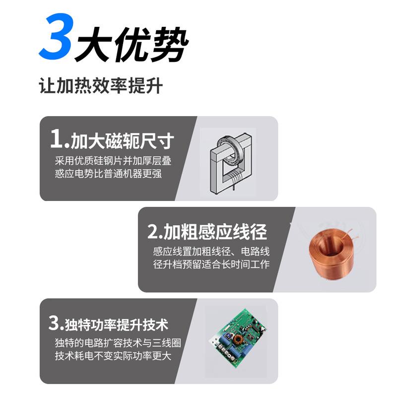 齿轮轴承加JC热器开启式器电磁感应轴承加热工业大率功圈加热齿器
