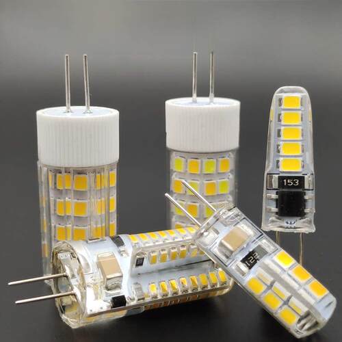 G4灯头Led12V细针高亮度三色调光玉米灯颗粒220V伏水晶灯节能小灯