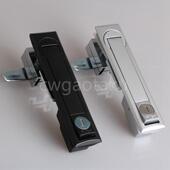 Ms731 3无杆天地连杆锁电柜箱小方锁锌合金材料机箱机柜连杆锁