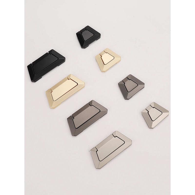 现代简约 平面暗扣拉手门把手 移门抽屉床头柜隐形明装衣柜免开孔