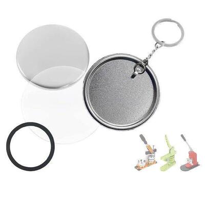 Button Maker Keychains Supplies,58mm/2.25 Inch Pin Making