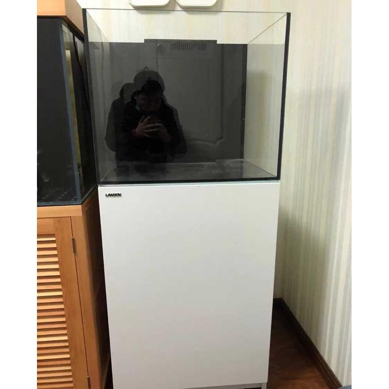 海水微缸海水缸60底滤海缸RM90珊瑚缸客厅水族箱家用水母观赏海鱼