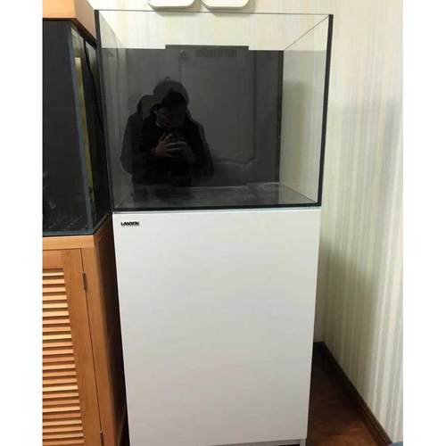 海底缸家用rm90缸微海鱼海水客厅观赏60水母水缸珊瑚海滤水族箱缸