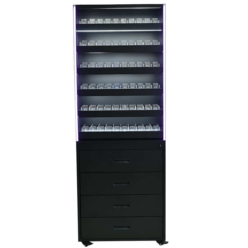 LED跑马灯亚克力展示台商店彩妆电子数码产品摆台亚克力展示架