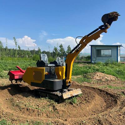 履带式旋耕机旱农GET用犁地种开沟播硬土地水座驾两用微田耕机