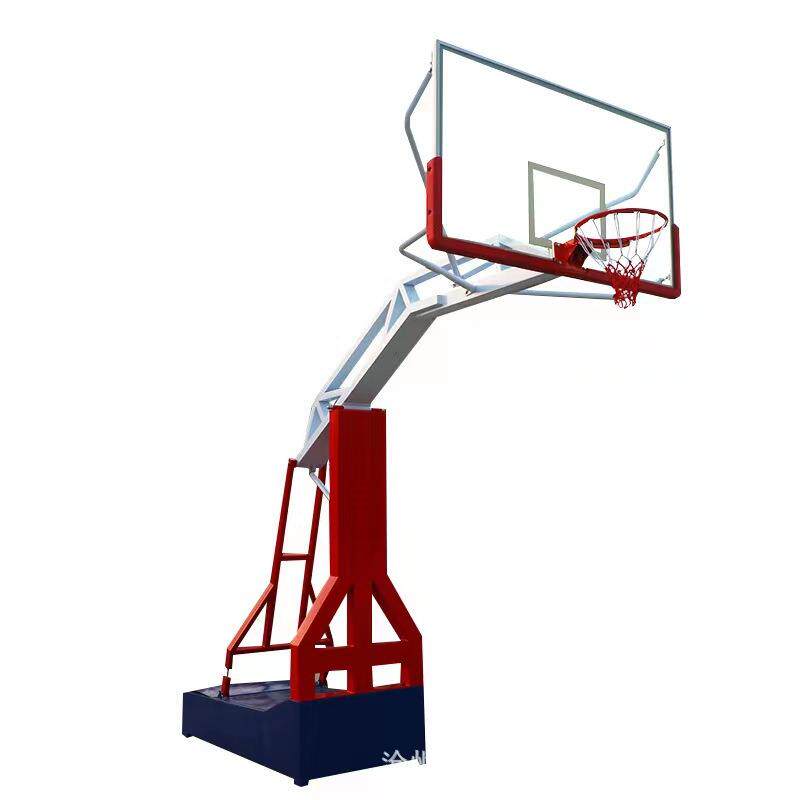 成年家用比赛篮球架户外标准成人移动室内仿液压平箱篮球架子