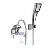 明装 明管开关 淋浴冷热龙头全铜浴室电热水器混水阀太阳能花洒套装