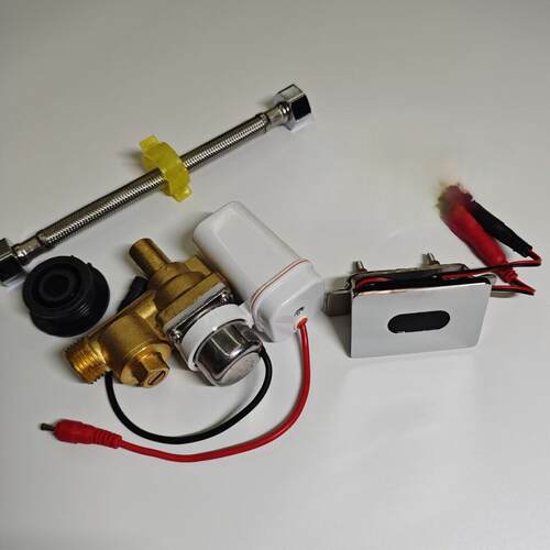 小便斗红外线一体式感应器全铜冲水器小便池冲洗阀AGY100/612/623