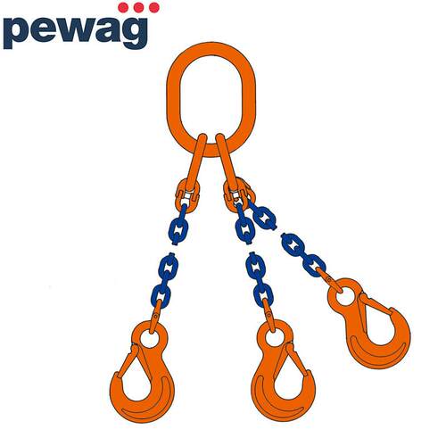 培瓦克（pewag）链条吊索具100级三腿吊索具 起重吊索具