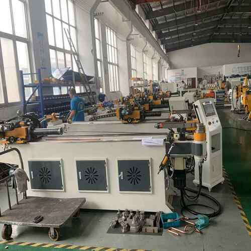 50CNC不锈铜铁钢铝伺智能数控弯管机全自动三维服管弯圆DW-50CNC