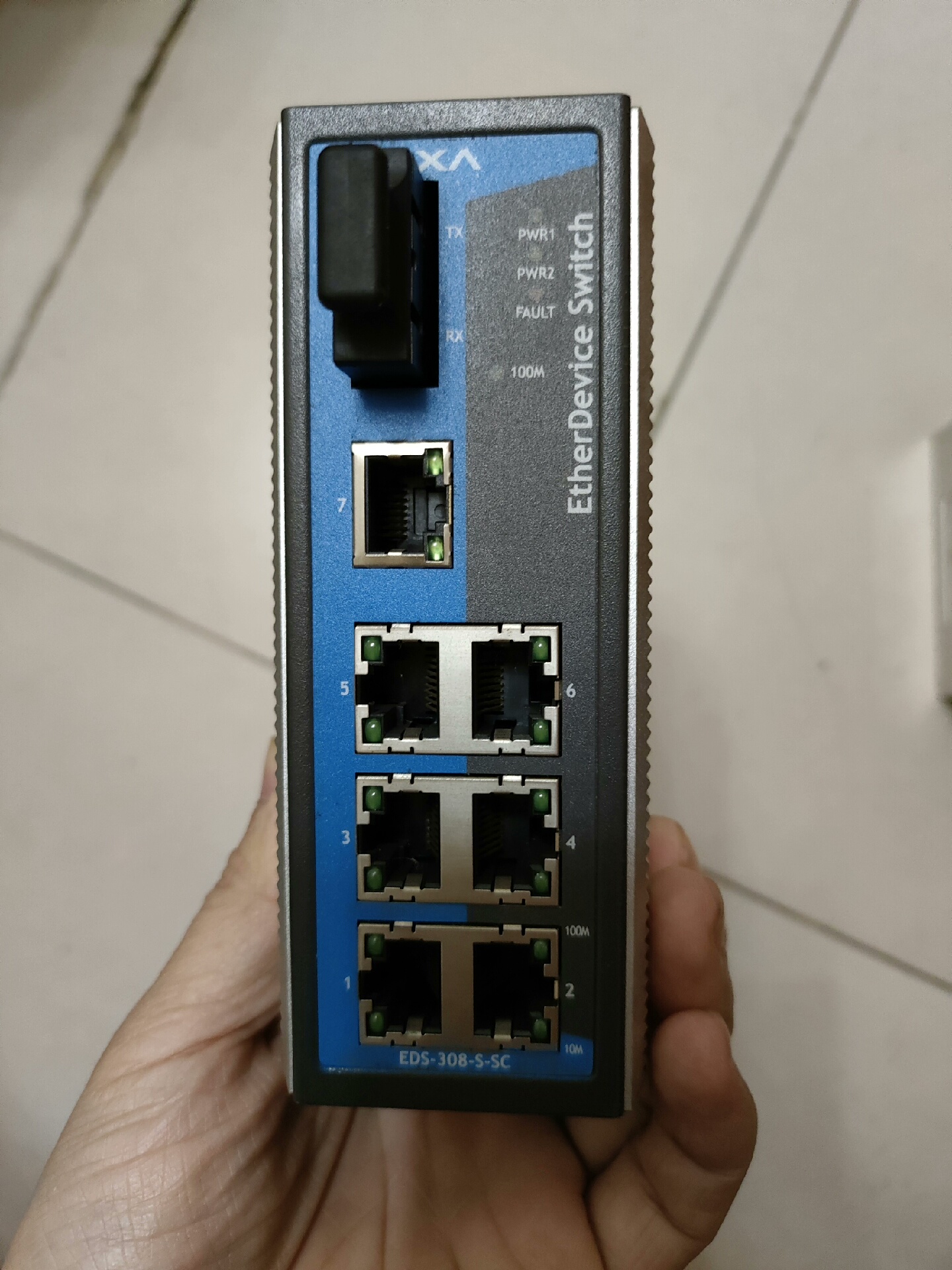 摩莎MOXA交换 EDS-308-SS-SC