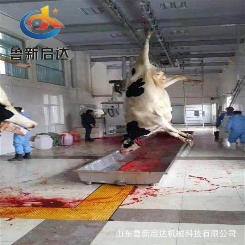 猪牛羊吊宰设备 半自动屠宰线设备 山东牛羊屠宰设备