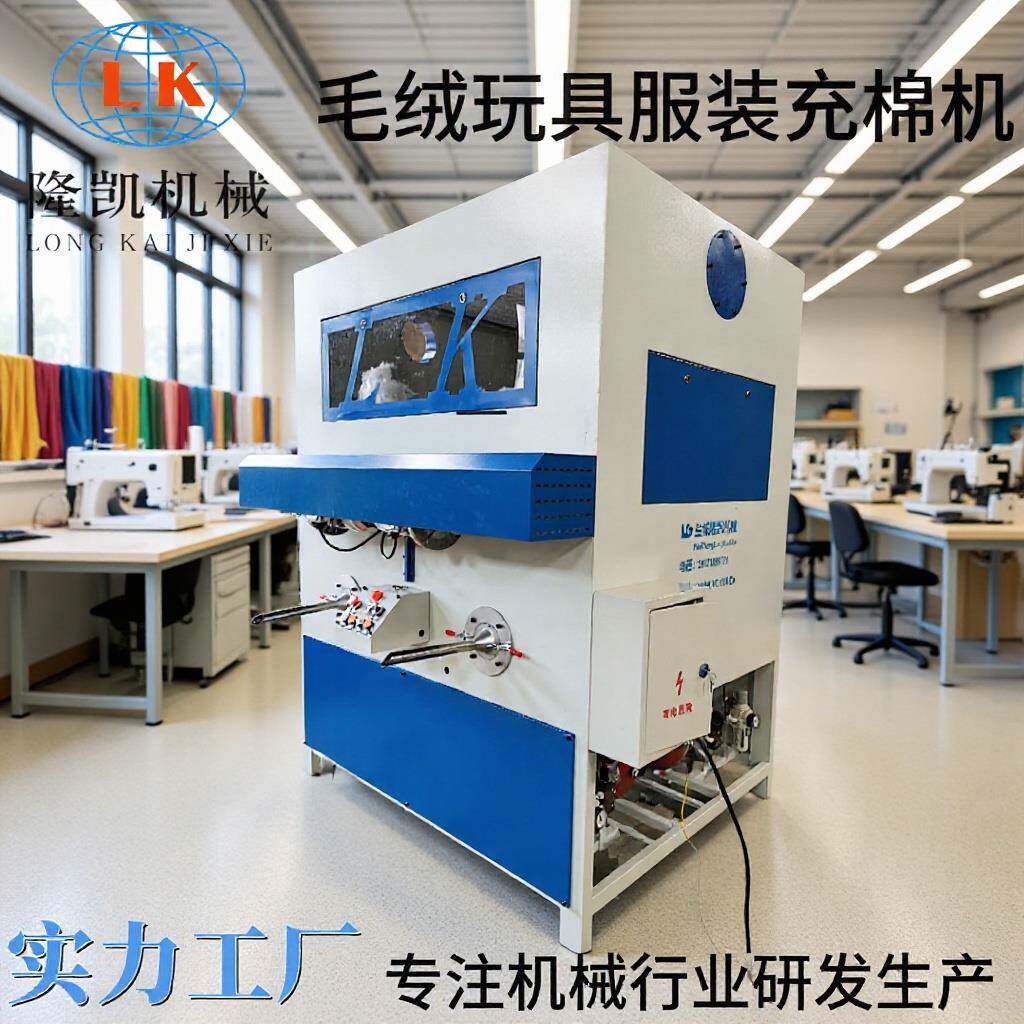 娃娃玩具四口充棉机羽绒棉珍珠棉pp枕芯沙发填充机毛绒玩偶充棉机