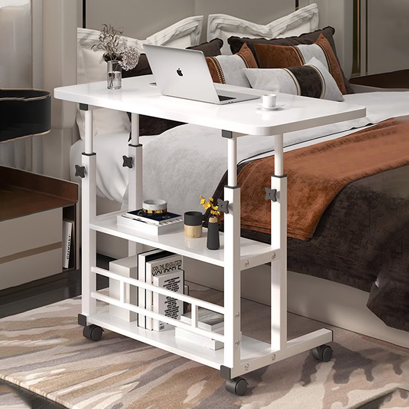 床边桌可移动书桌电脑桌小型家用卧室床上桌懒人升降学习办公桌子