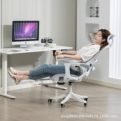 人体舒工腰学椅电适久F02Pro坐家用脑椅办公靠背椅午休可躺护电竞