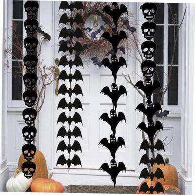 Halloween decorations, bat pendants, ghost party decorations