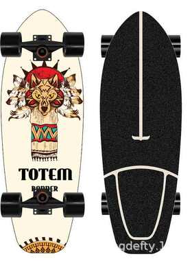 街滑板尾枫木英寸烤圆30销售轮刷漆支架厂家四轮