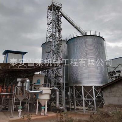 山西酒厂用粱仓锥底粮仓自动化粮仓智能管理节约人工立筒仓
