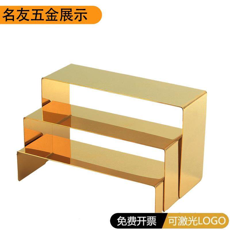 不锈钢鞋包展示架鞋店展架包包支架板凳架包店桌面u型置物架凳架