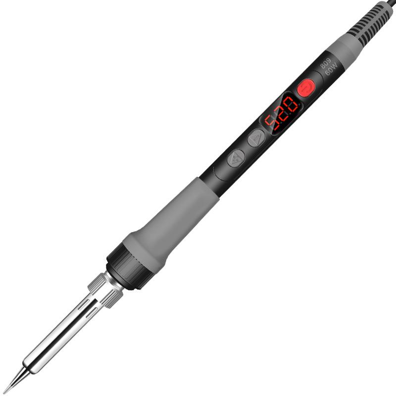 严选数显可调温度电烙铁60W90w焊接焊料加热笔尖修理工具烙铁