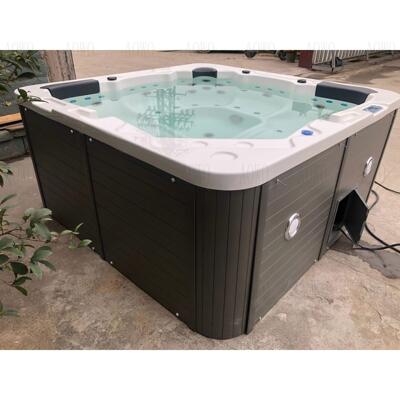 5人亚克力户外按摩冲浪浴缸水疗spa浴缸别墅游游花园jacuzzi浴缸