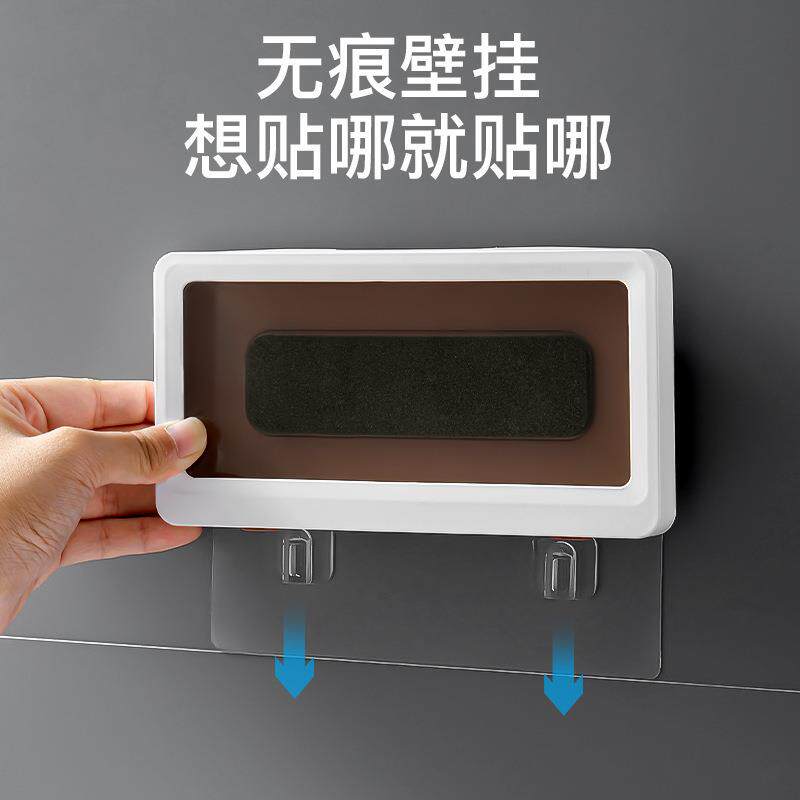 手机盒壁挂收纳可触屏支架浴室卫生间洗澡密封保护套密封收纳盒