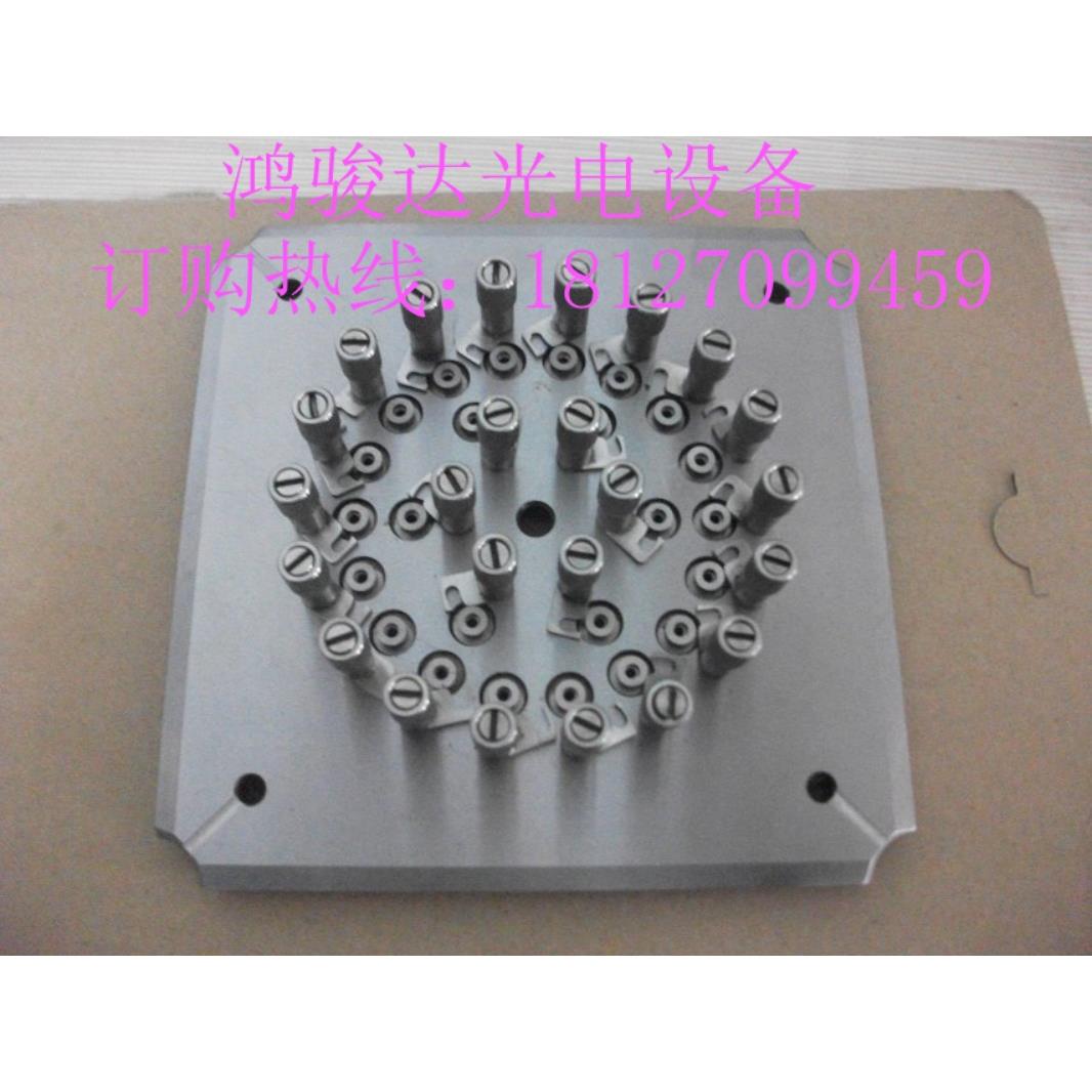 四角加压插芯研磨盘LC/PC-24厂家直销光纤研磨夹具光纤跳线研磨盘