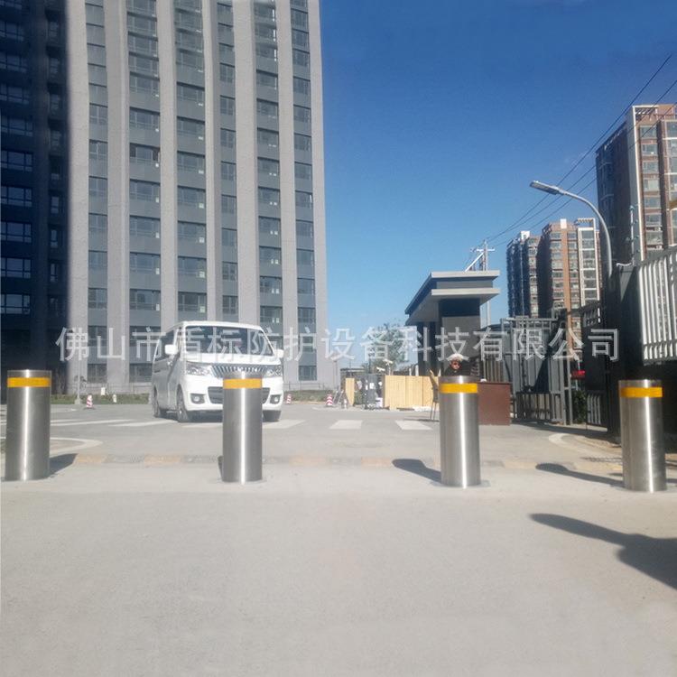 智能升降柱遥控升缩分组控制上落地埋隐形挡车柱防恐路桩