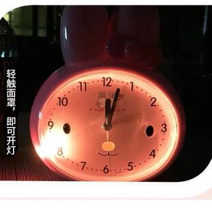 可爱儿19029 88童唱歌闹钟话创意时说静音夜光床头学生礼品学音乐