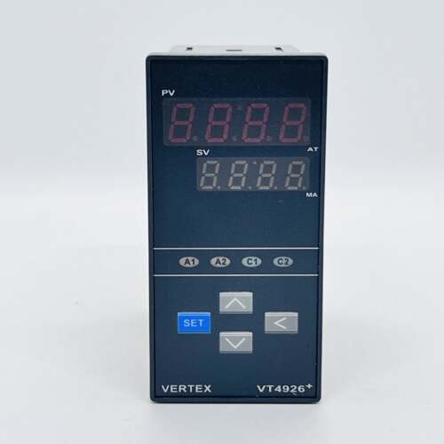 台湾巨诺VERTEX VT4926+温控表 VT4910 VT9426+数显PID温控器仪表