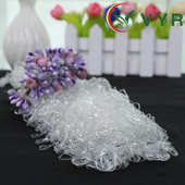 批发VYR8024TPU一次性透明发圈儿童橡皮筋橡皮圈化妆店绑头发无尘