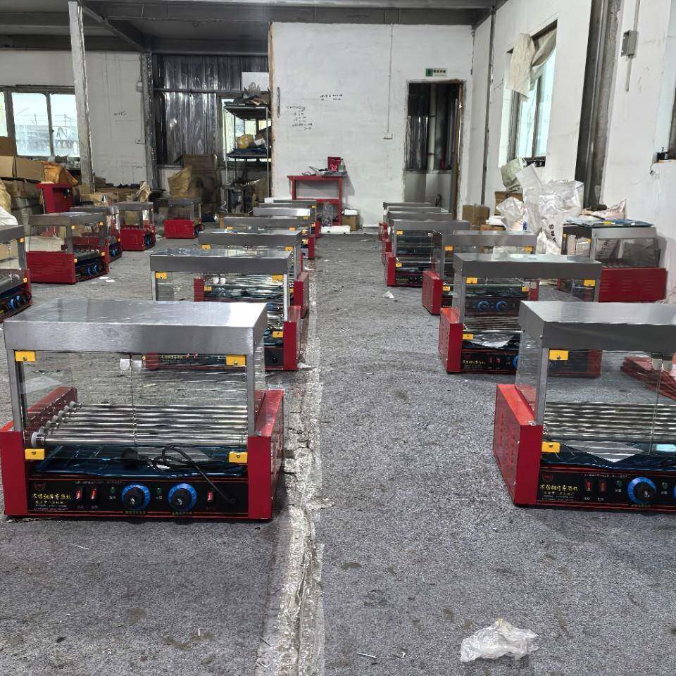 脆皮烤肠机烤盘火山石商用热狗机器便利店小型考场管带早市