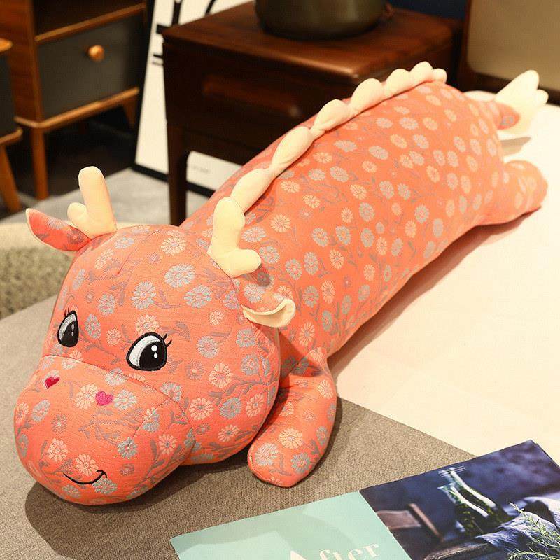 高档三大层纱长条抱枕睡夹可腿觉卧室床上龙年靠垫女生孕妇侧睡枕