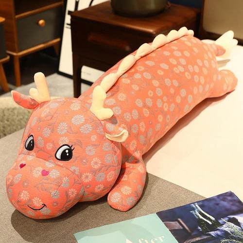 高档三层纱条抱睡觉长夹腿卧室床上龙年大靠垫女生睡孕妇侧枕枕头