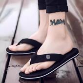 男士 外穿潮牌夹脚沙滩鞋 拖鞋 夹趾凉拖鞋 大码 人字拖男防滑耐磨夏季