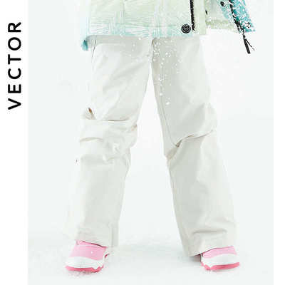 VECTOR新款儿童滑雪裤冬季男女童加厚防寒保暖滑雪裤