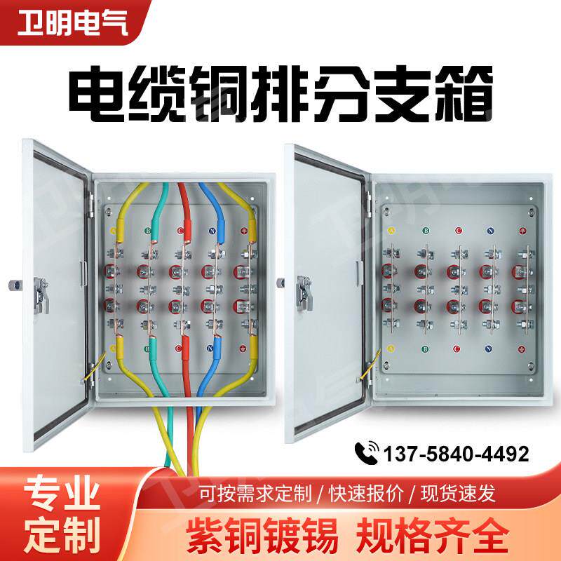 矿物质电缆T接箱低压楼层分支箱接线 线端子分接箱BTTZ绝缘转换箱