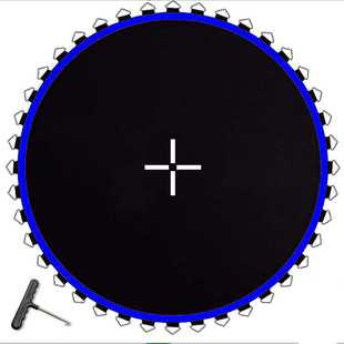 蹦蹦床网布跳布跳床网布网面弹力布PP跳垫 弹跳布彩色