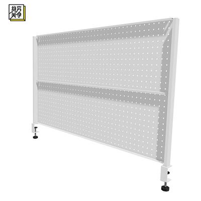 铭添洞洞孔板隔断夹桌架子免打桌面置物桌架NHT学习式书上夹铁艺