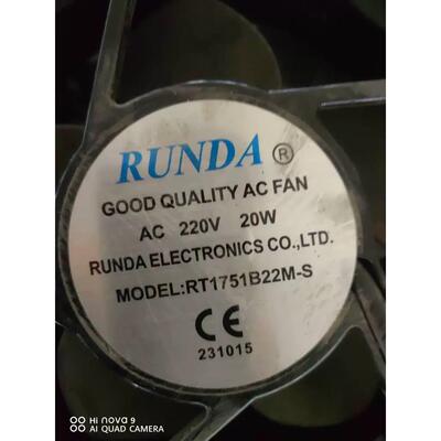 润达RUNDART1751B22M-SAC220V20W17251耐高温机柜散热风扇AI