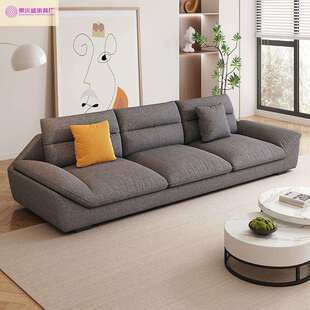 新款异形设计北欧风雪尼尔棉麻布艺沙发客厅大小户型转角贵妃组合