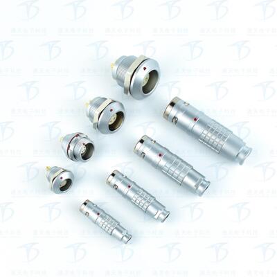 信号同轴连接器插头FGG.2K.307.CLAD金属连接器EGG.2K.307.CLL