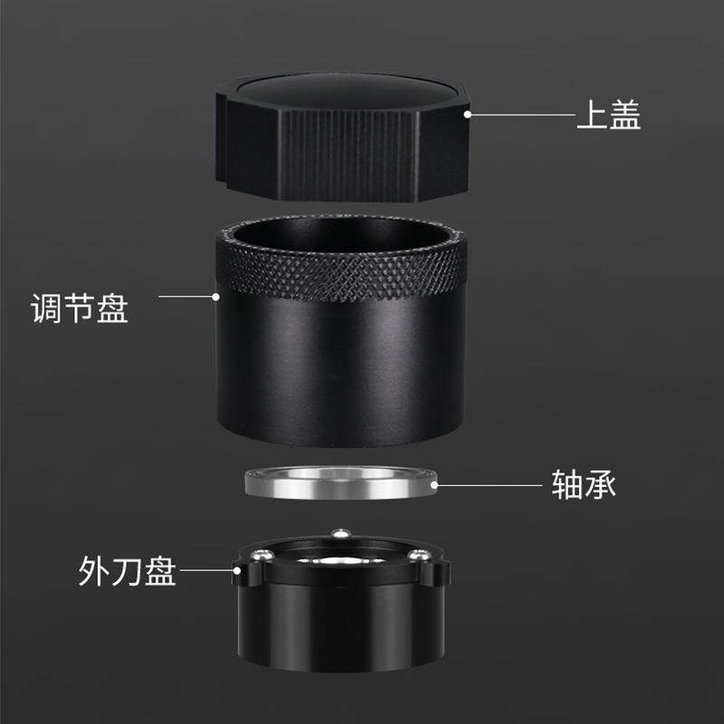 电动磨豆机咖啡研磨器自动磨粉机商家用咖啡研磨机不锈钢磨芯
