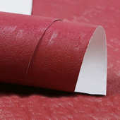 现代简约水泥灰工业风墙纸 店花店奶茶铺红色白色pvc满铺壁纸 服装