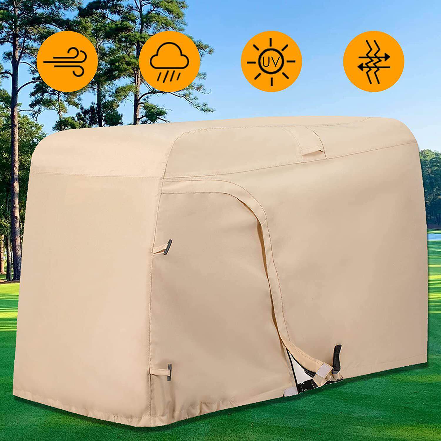 尔夫车罩用品golf防雨防晒加厚防护罩防尘罩五洲行商务馈赠