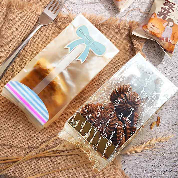 风琴机封袋插边手工烘焙曲奇饼干雪花酥牛轧糖饼干费南雪包装袋