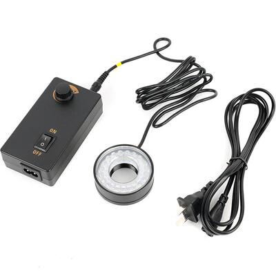 180倍镜头安装螺纹28mm42mm铝合金40LED可调环型白色光源