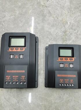 PWM太阳能控制器50A60A80A100A智能光伏充电mppt控制器12v24V48V